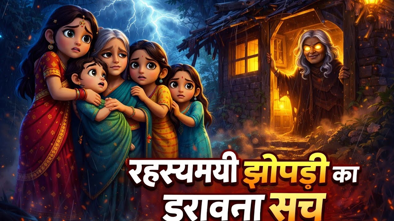 5 बहनें, तूफानी रात और रहस्यमयी झोपड़ी | Emotional Horror Story in Hindi
