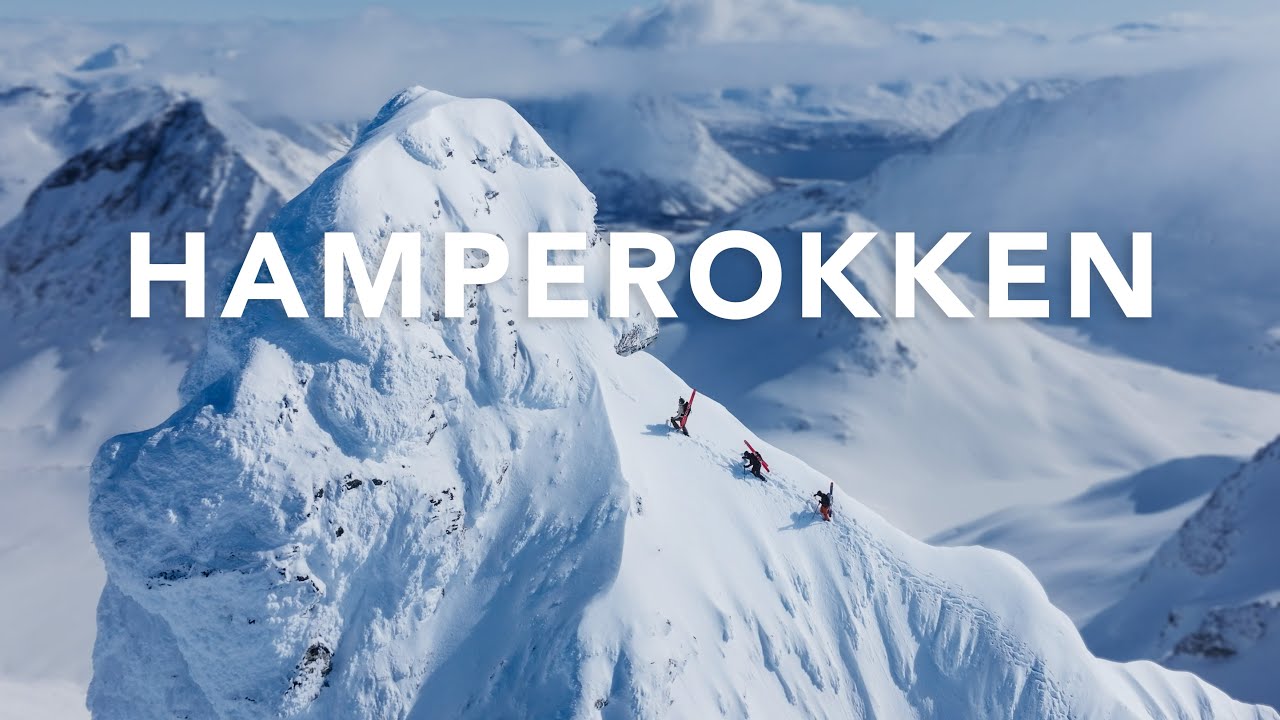 Half skiing, half staying alive - Mt. Hamperokken