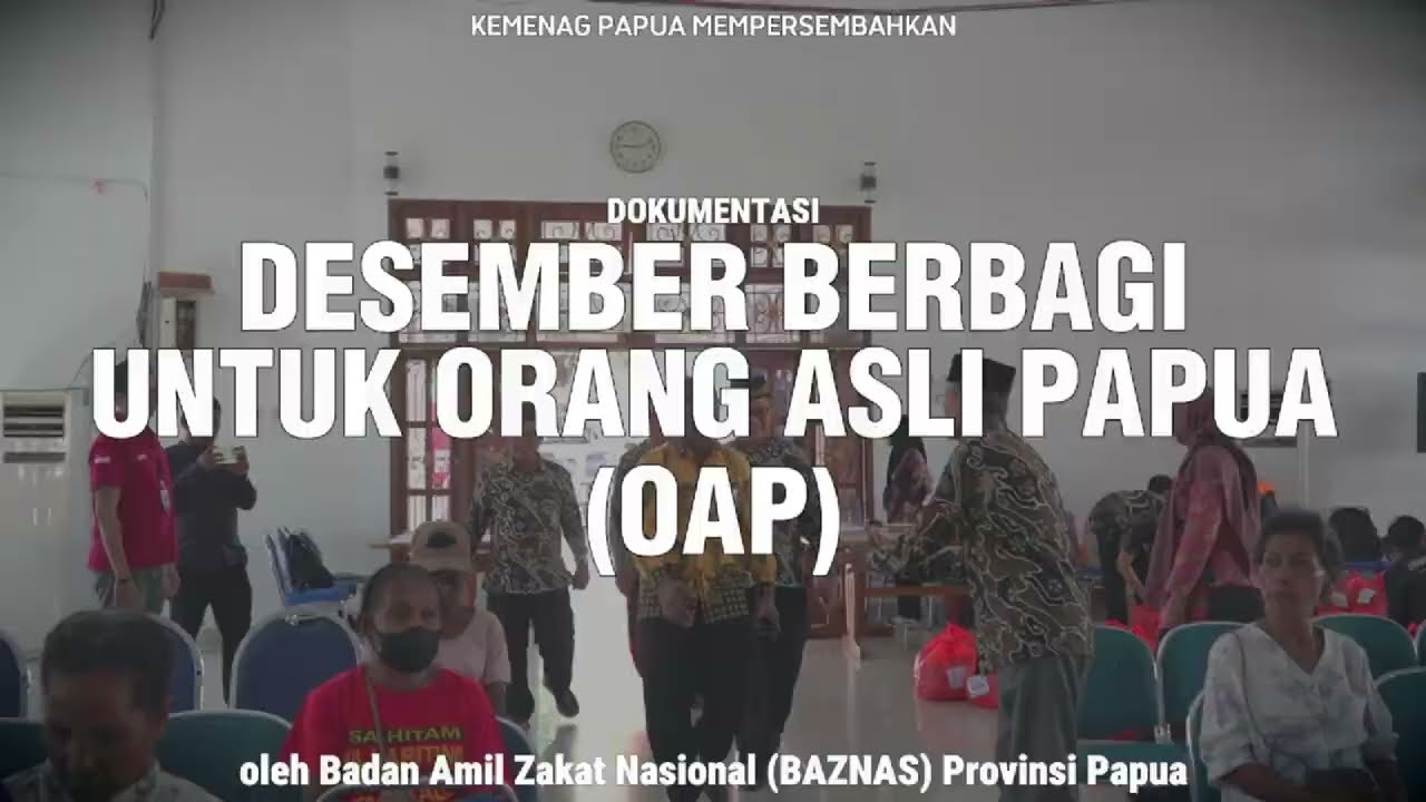 Desember Berbagi: Baznas Papua Menyatukan Masyarakat Melalui Kepedulian