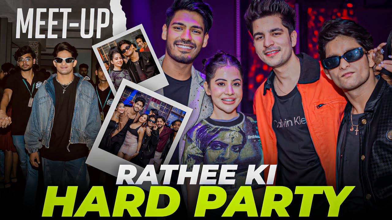 Meet up and digvijay success party celebration 🥂❤️