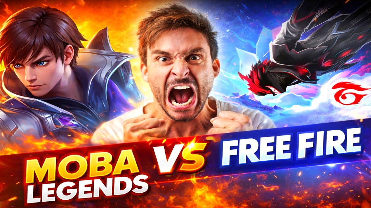 Moba Legends 5v5 Vs Free Fire🔥 || Which Is Best In 2026-Sharing My Personal Experience #ff #moba5v5