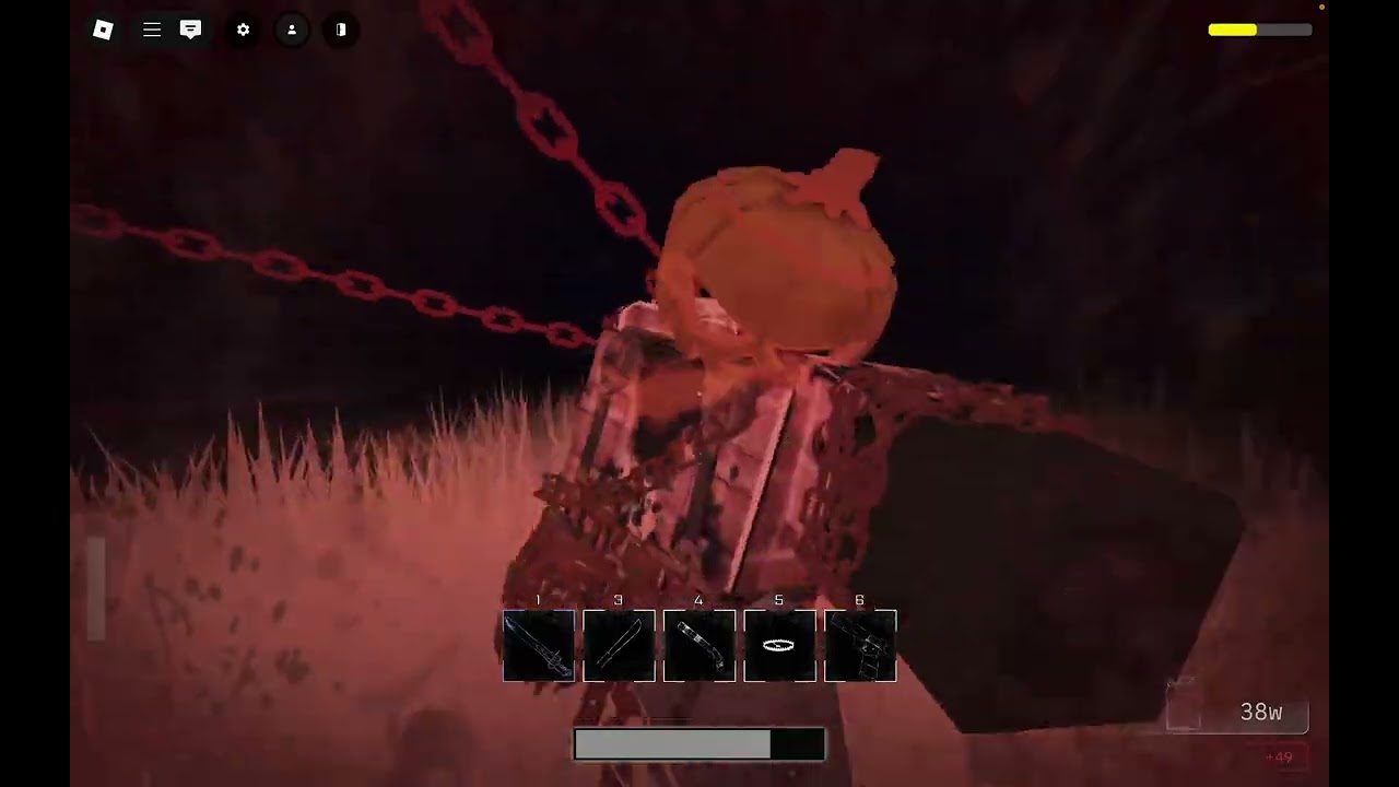 ROBLOX CHAIN | BLOODMOON SOLO + SPELLBOOK KILL