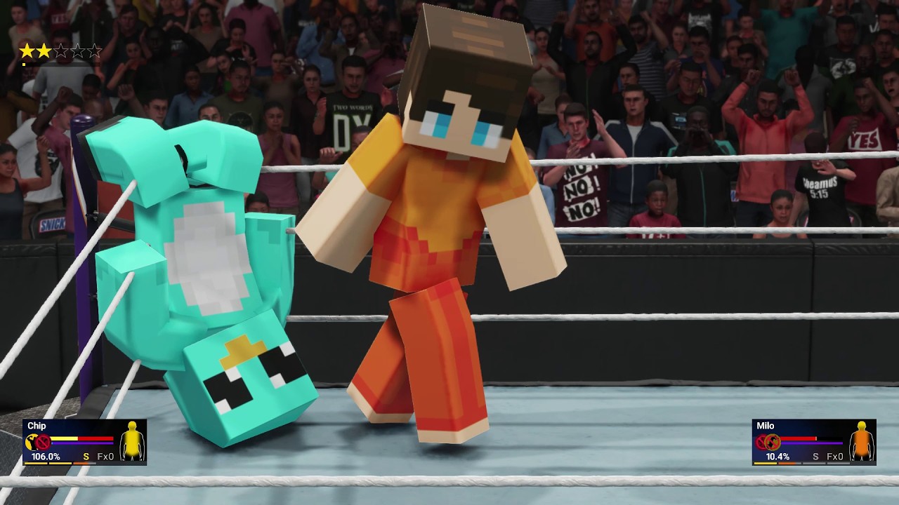 Milo vs. Chip: Death Battle in Minecraft