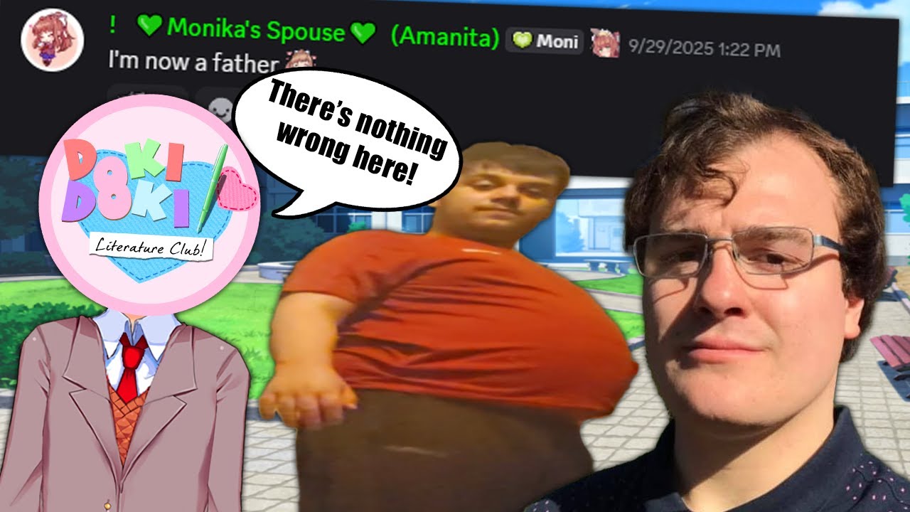 DDLC DISCORD MODS SWEEPING FOR AMANITA!? COLBY JAMES HAS A STALKER! DIRTTHEIF HAS RETURNED!