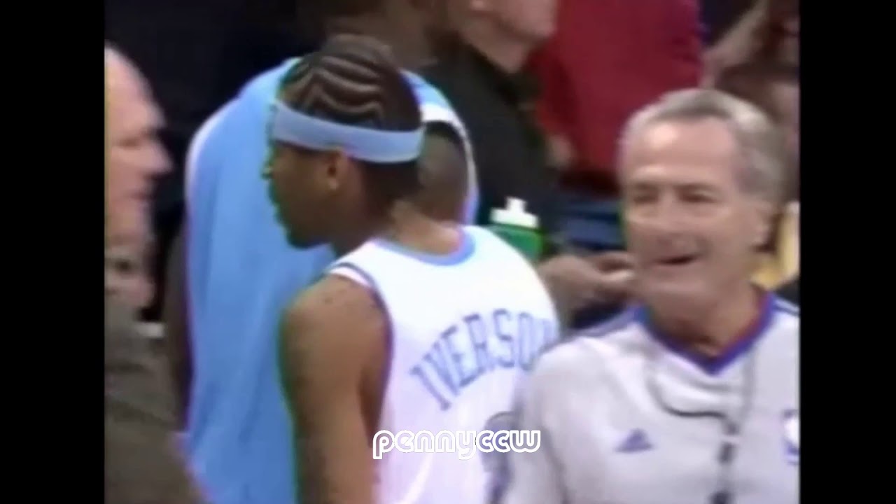 Allen Iverson 2nd game as a member of Denver Nuggets (2007) *28 pts 13 assists