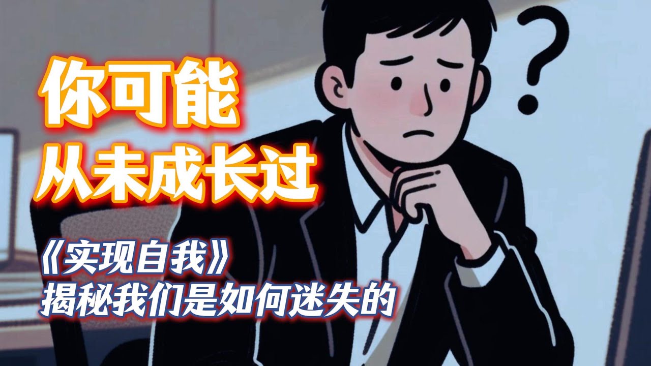 真正的成长，不是变成别人，而是找回自己｜《实现自我》精读！#个人成长 #心理学 #精读好书 #好书分享 #认知觉醒