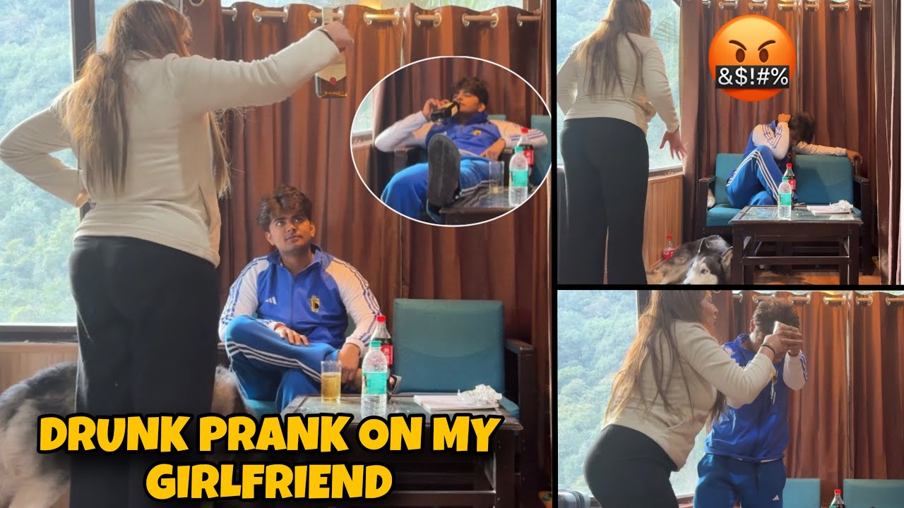 Drunķ Prank on My Girlfriend *She Slapped Me 😭 Gone Extremely Wrong 🤬
