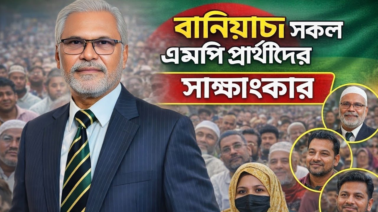 বানিয়াচং সকল এমপি প্রার্থীদের সাক্ষাৎকার Interview of all Baniyachang MP candidates #viwes 