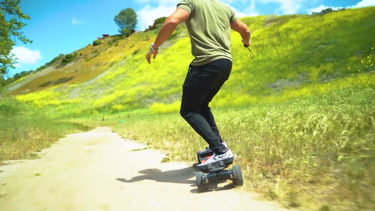 Can an Electric Skateboard take on a Mountain Bike Trail?