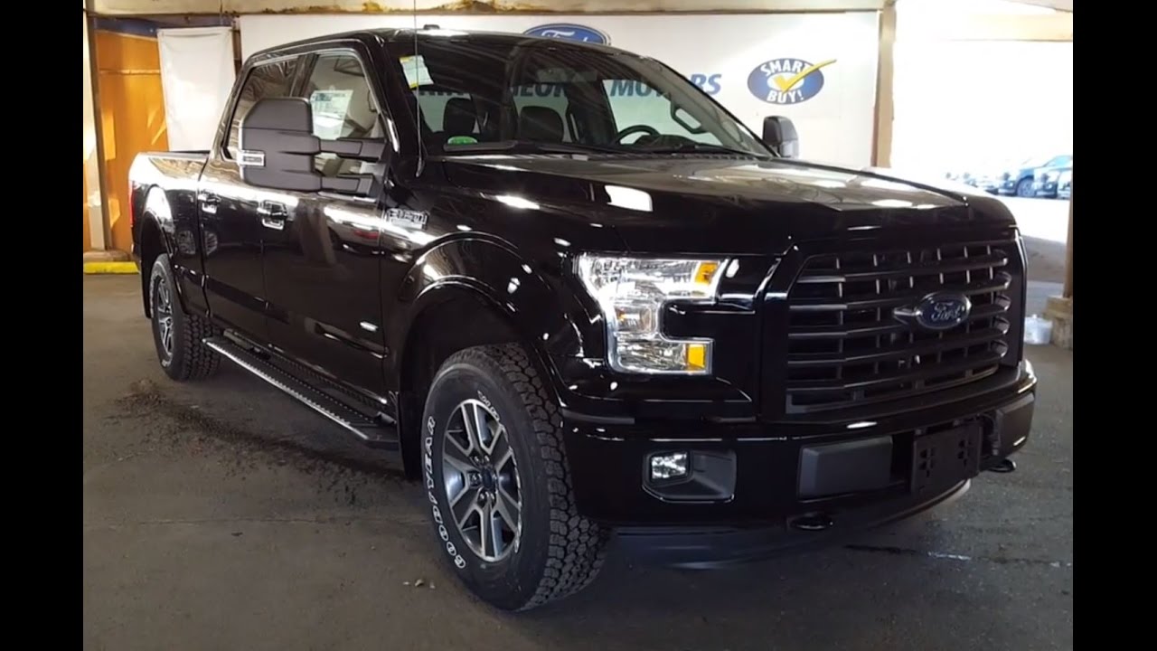 2016 Black Ford F-150 4X4 SuperCrew XLT Sport 302A Review | PG Motors