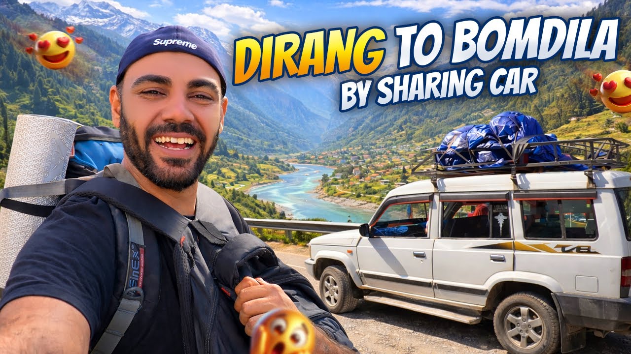 Traveling Dirang To Bomdila By Car | Dirang By Road | Arunachal Pradesh Vlog