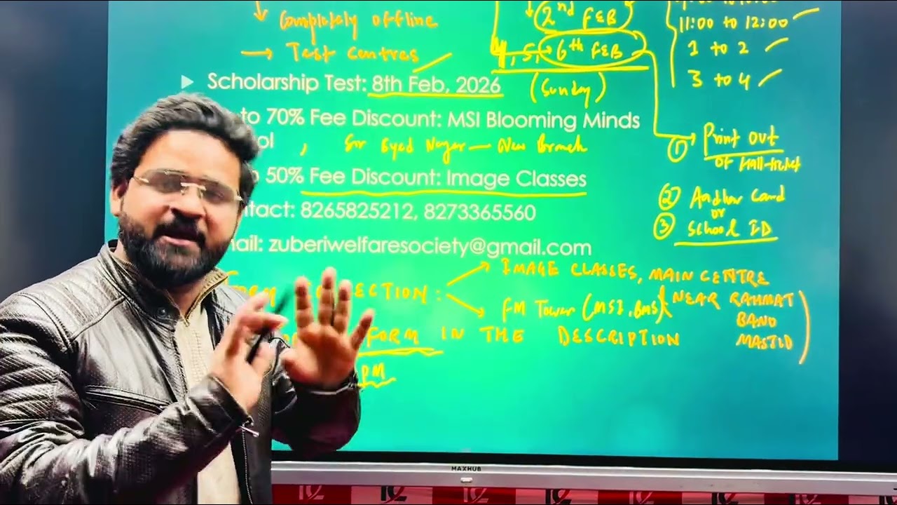 Zuberi Welfare Society presents Genius Quest Quiz 2.0 in collaboration with Image Classes 