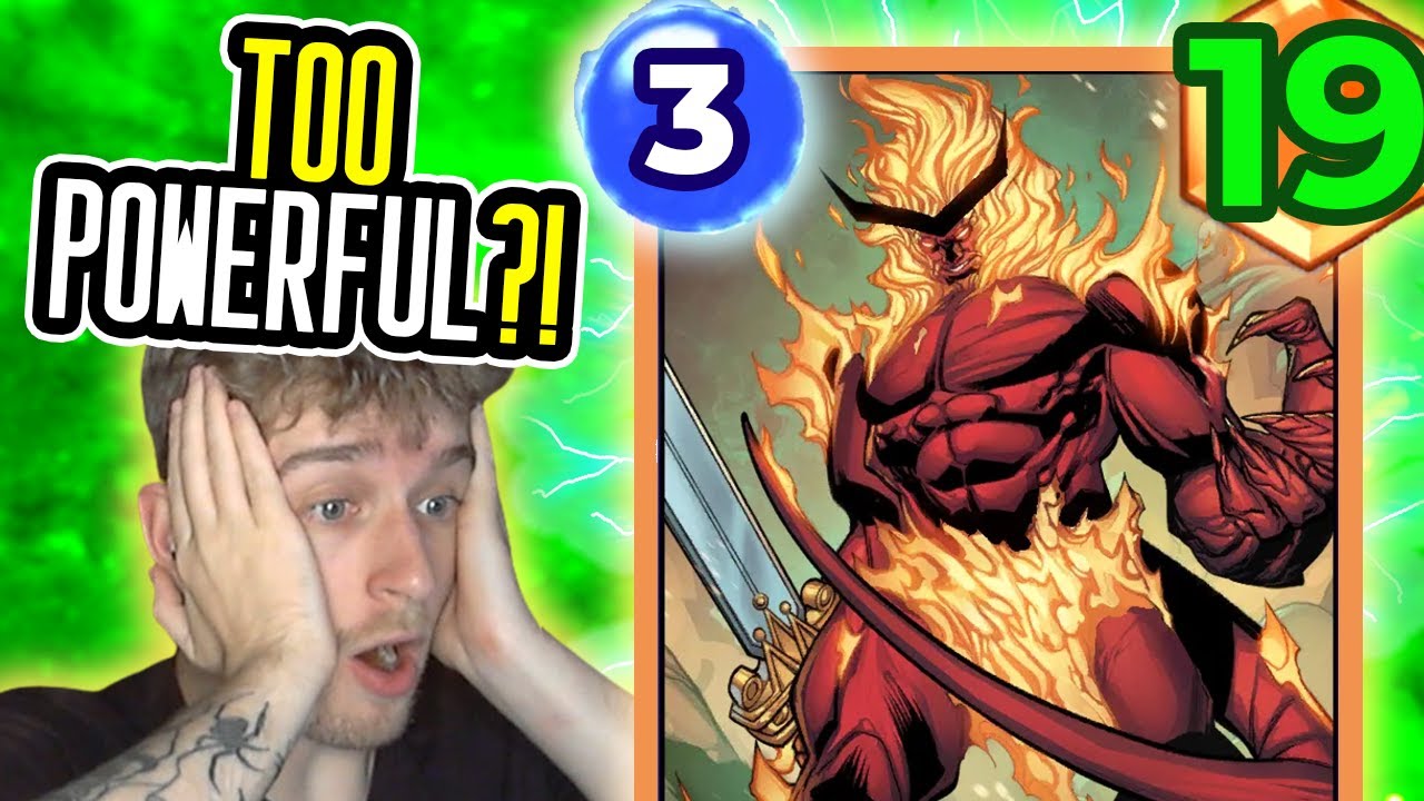 SURTUR is TOO POWERFUL in Marvel Snap?! Is Surtur the best card this season?!