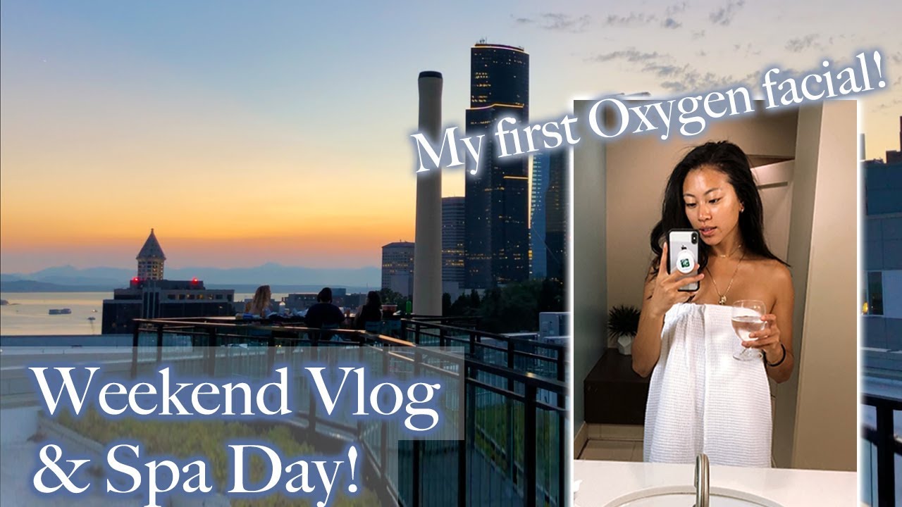 Seattle Weekend Vlog & My First Oxygen facial? | Christine Le