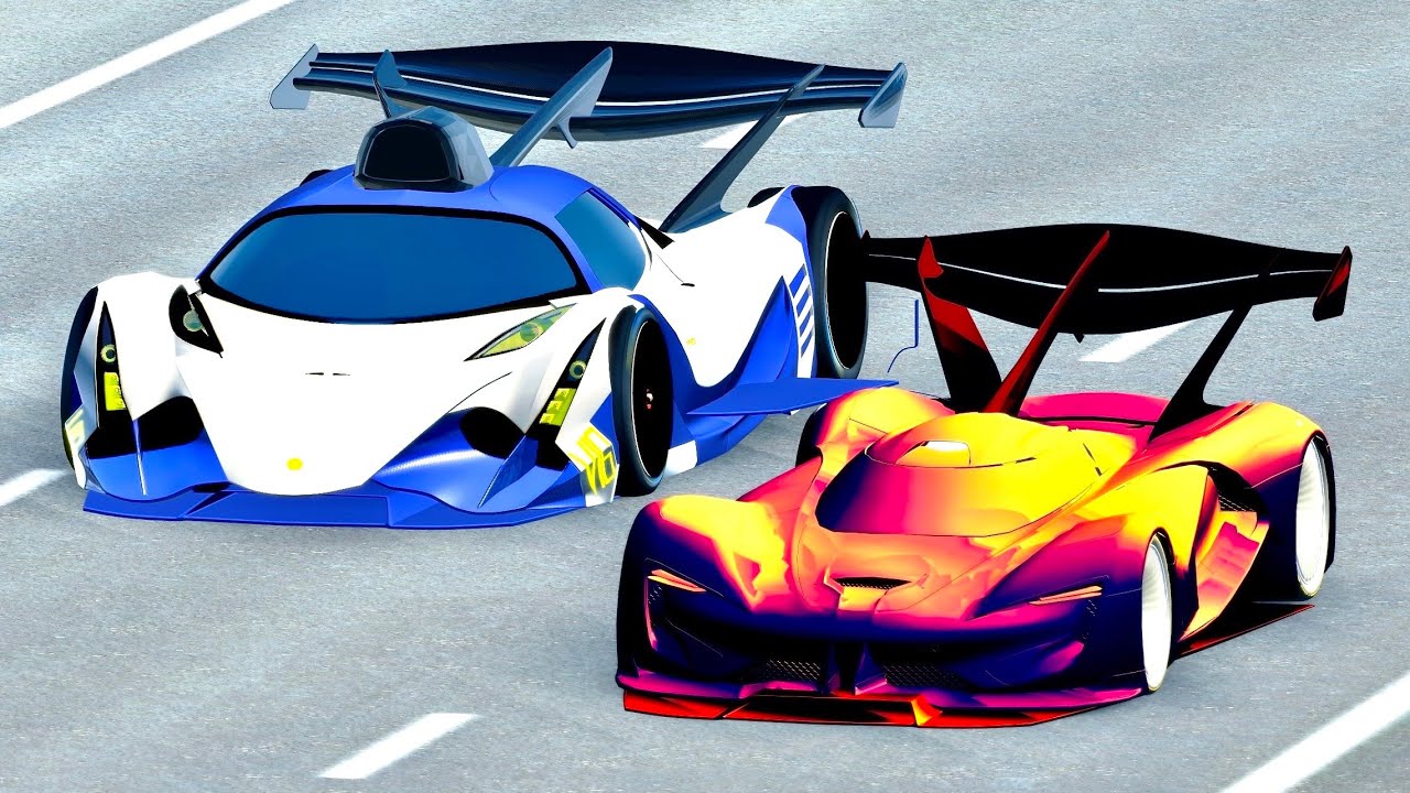 SRT Tomahawk GTR vs Devel Sixteen GTR - Drag Race 20 KM