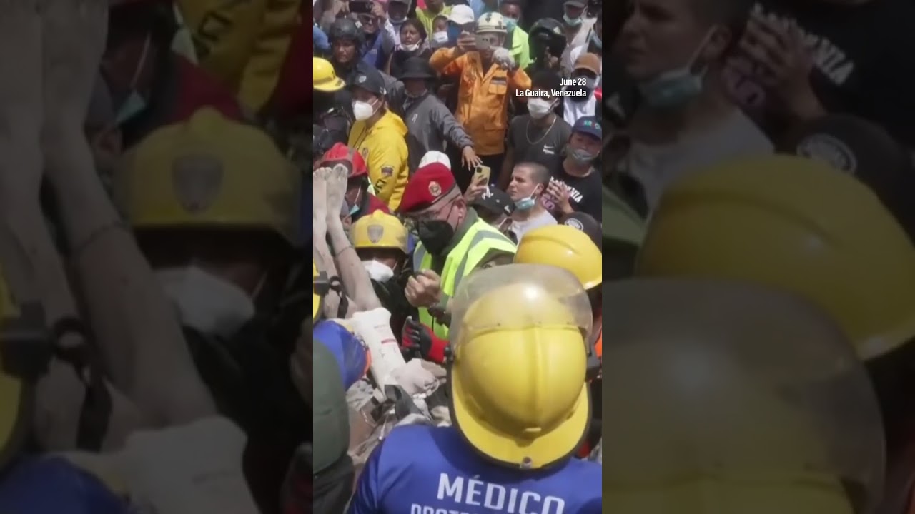 US rescuers pull survivors from Venezuela quake rubble