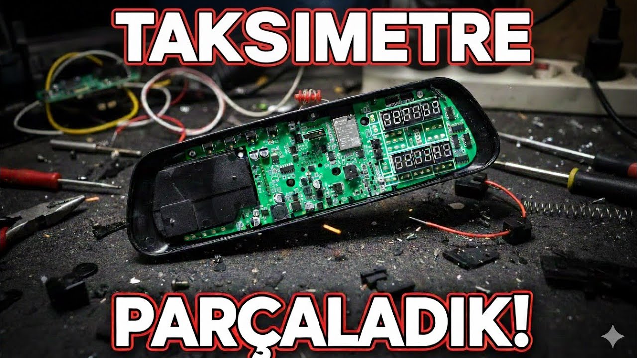 Taksimetre parçaladık!