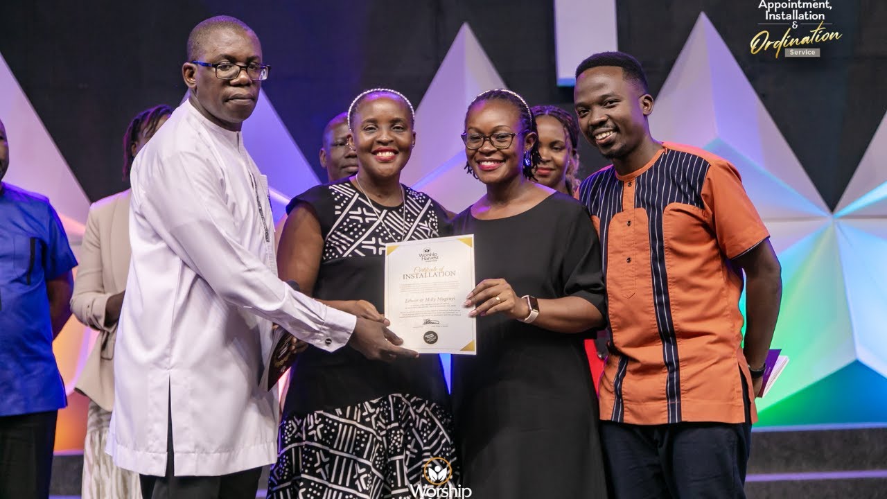 Edwin & Milly Mugenyi Installed as Elders at Worship Harvest Ministries