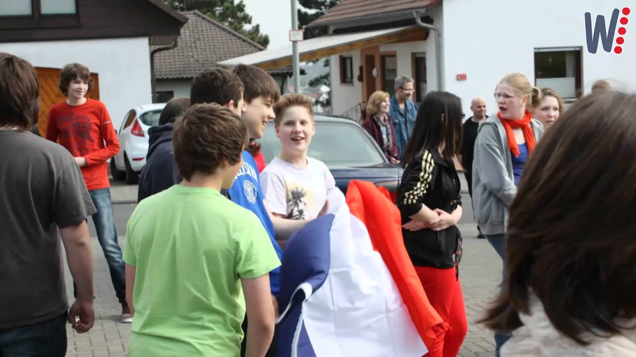 W&ouml;lfersheim vor Ort - Besuch aus Frankreich