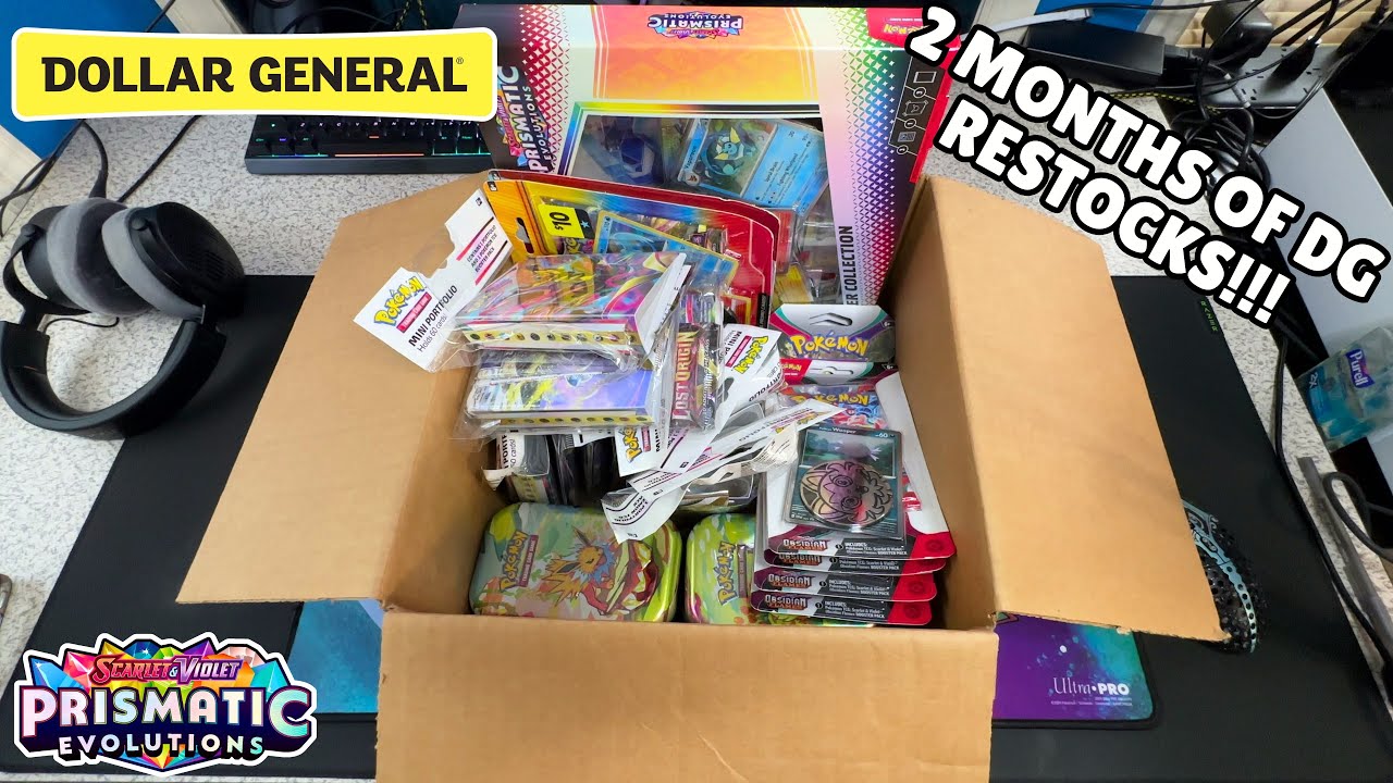 Dollar General Haul | Months' Worth of Pokémon Hunting (43 pack opening)