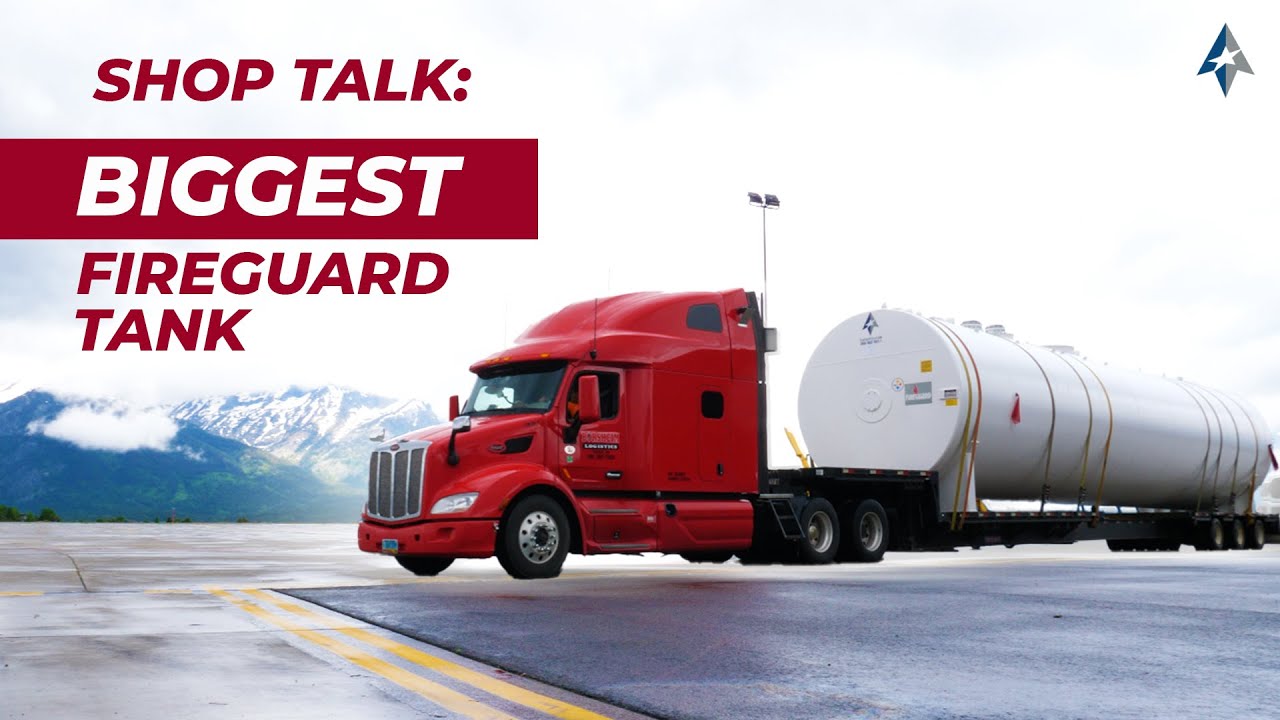 BIGGEST Fireguard Tank in TrueNorth Steel History