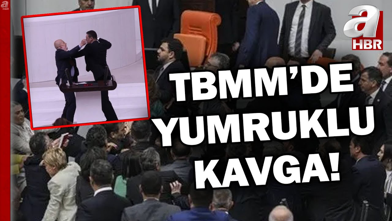 TBMM Genel Kurulu'nda Yumruklu Kavga! | A Haber
