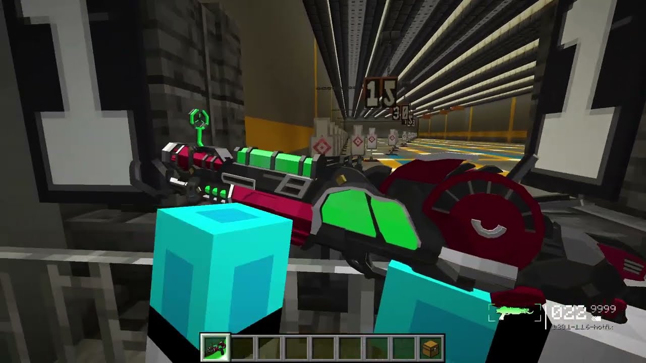Minecraft gun mod showcase add-ons!! 1