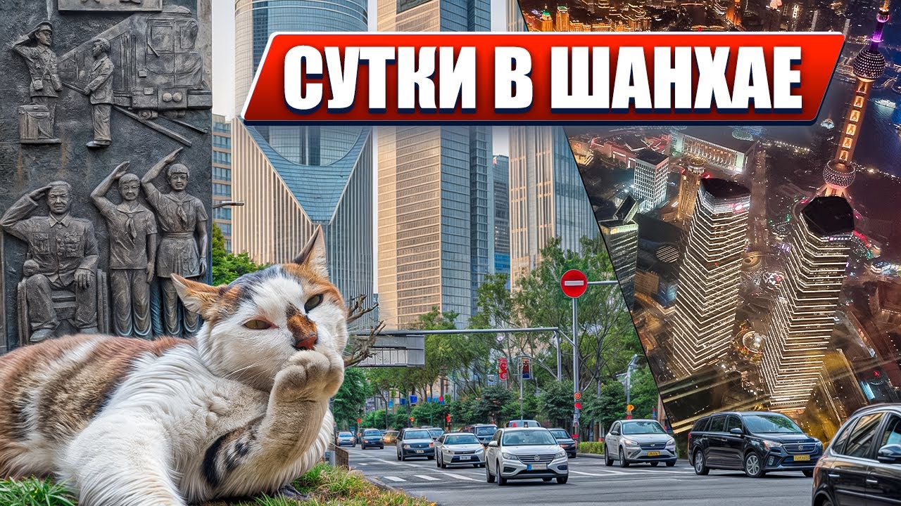Сутки в Шанхае. Впервые вижу Китай.