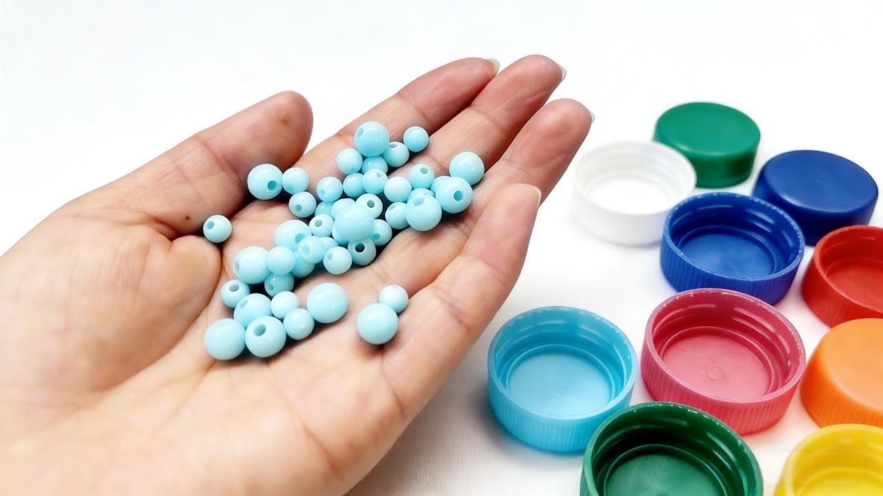 Don't throw away bottle caps! I made a lot of keychains and sold them all.