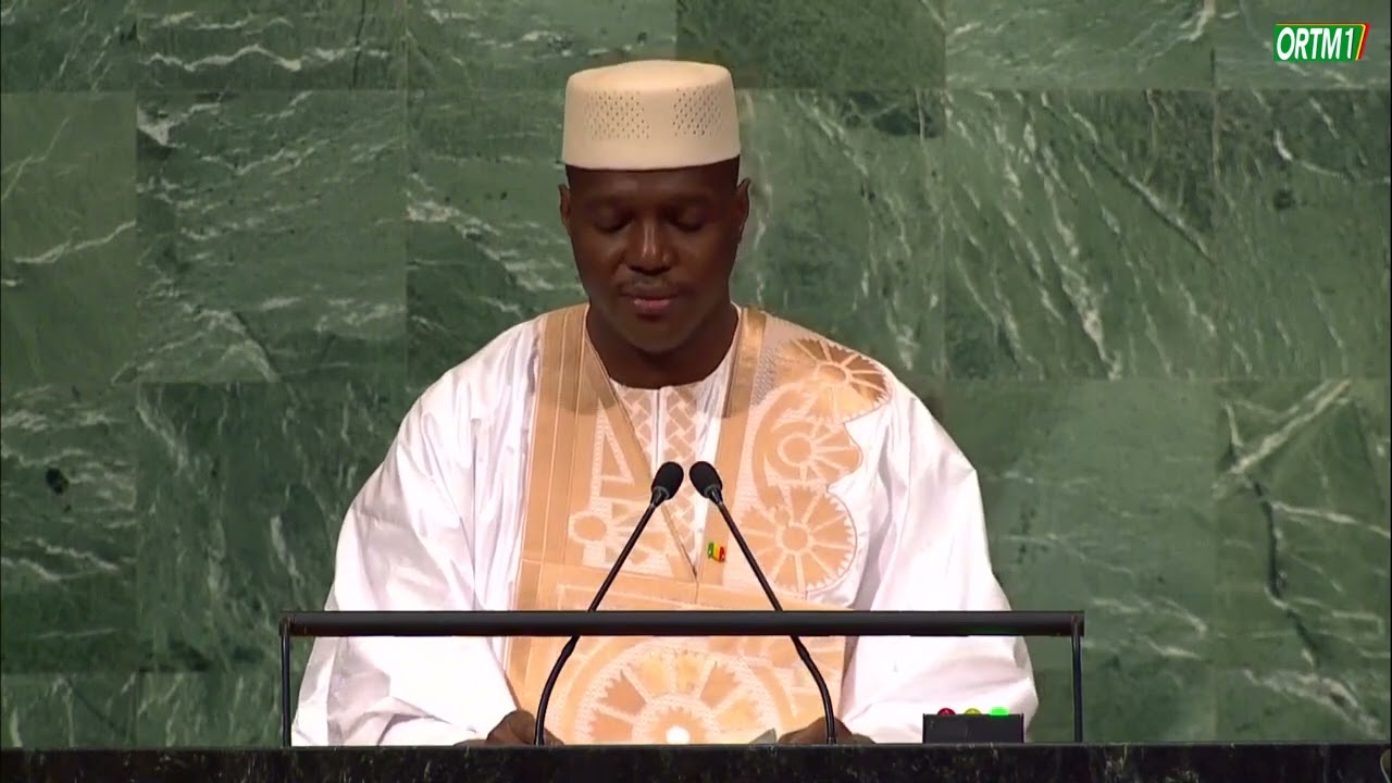 Nations Unies | Intégralité du Discours du premier ministre par intérim Col. Abdoulaye MAÏGA