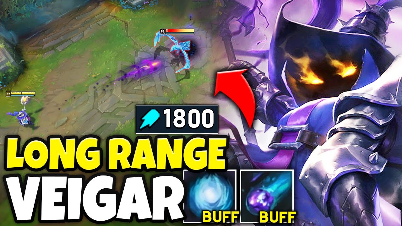 VEIGAR IS A LONG RANGE MAGE NOW?! (THESE BUFFS ARE GAME CHANGING)
