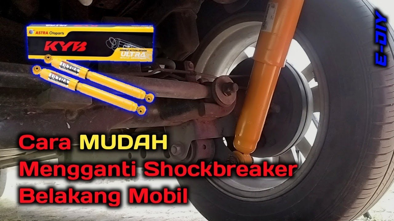 Cara Mengganti Shockbreaker Belakang Mobil | Avanza Xenia #shockbreaker #kyb #tutorial #avanza 