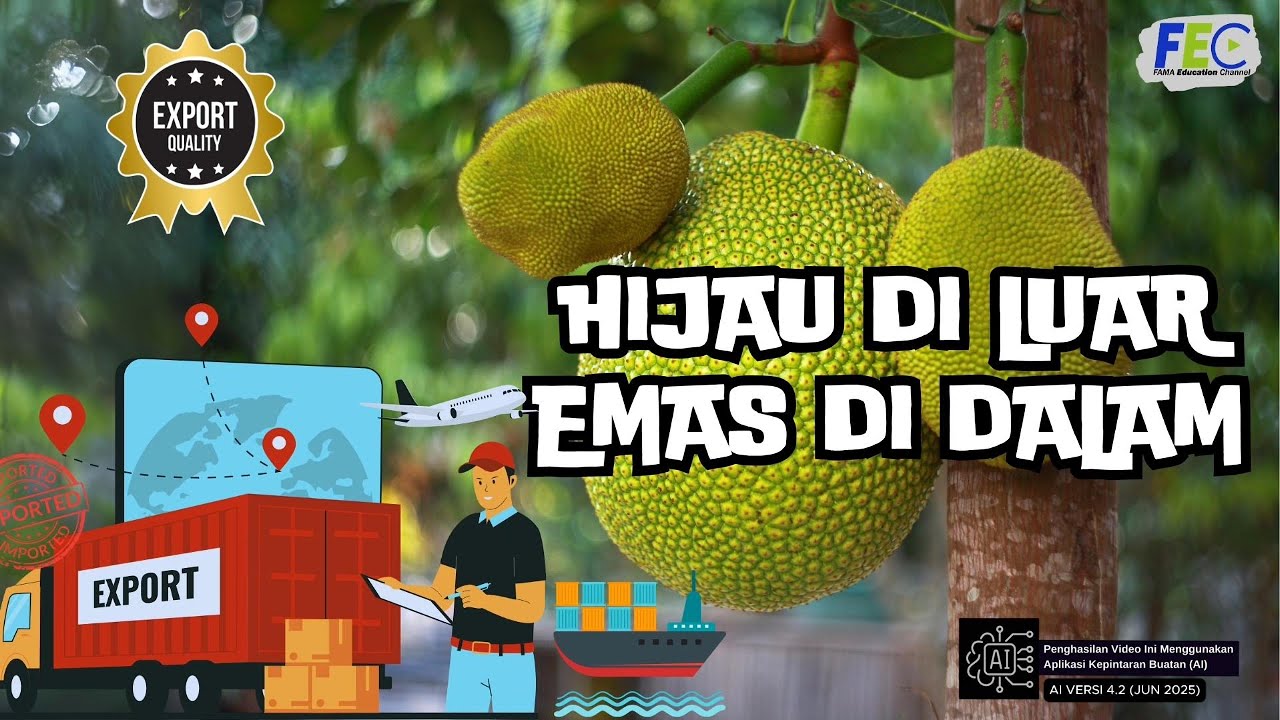 HIJAU DI LUAR, EMAS DI DALAM