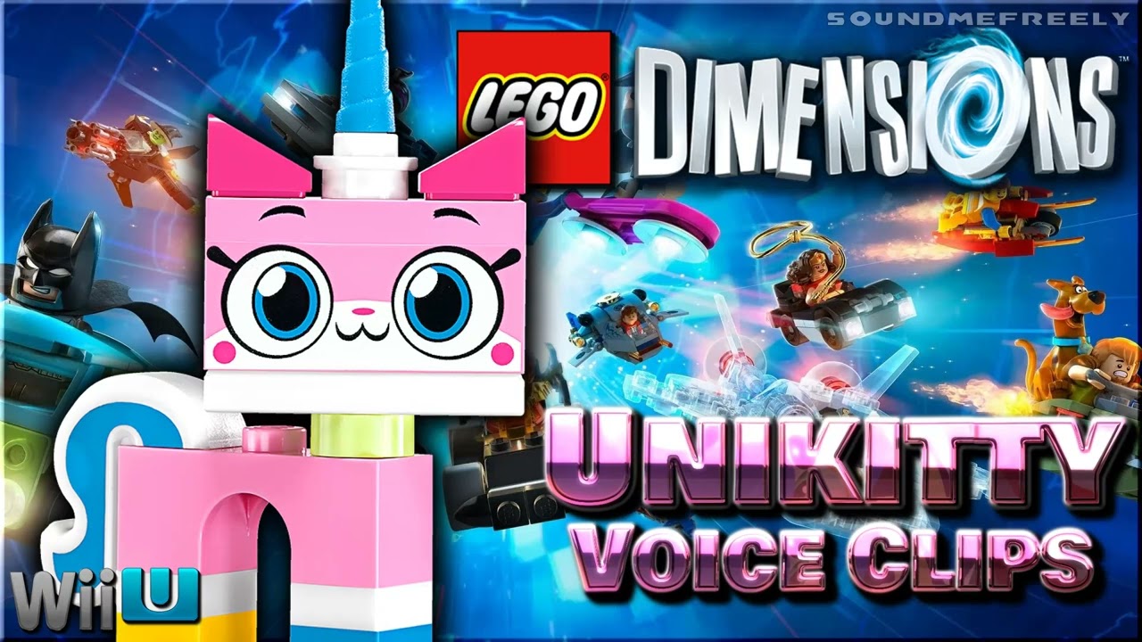 All Unikitty Voice Clips • Lego Dimensions • (Alison Brie) All Voice Lines