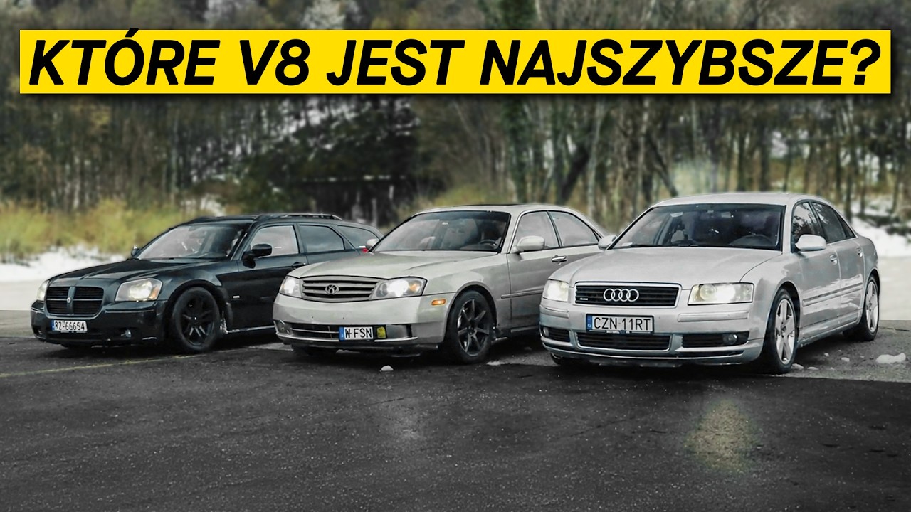 WYŚCIG NASZYCH TANICH V8 W OPUSZCZONEJ BAZIE LOTNICZEJ