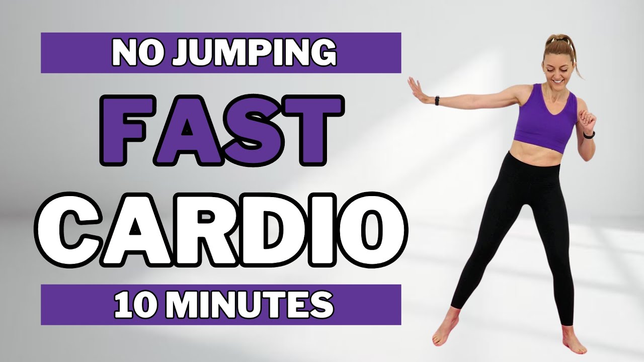 🔥10 Min FAST CARDIO for Weight Loss🔥SUPERSONIC CARDIO WORKOUT🔥ALL STANDING🔥NO JUMPING🔥KNEE FRIENDLY🔥