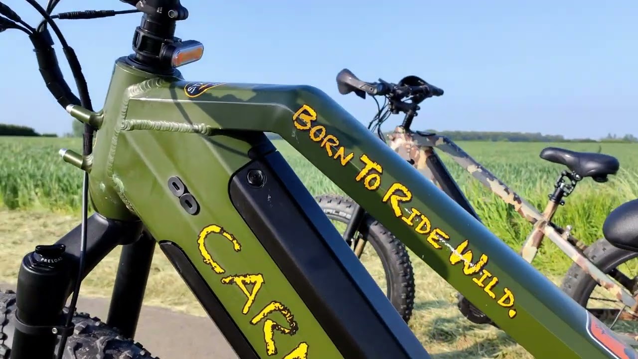 STALKER Mad Bike CARNIVORE SPORT vs. CARNIVORE DEFENSE (the First Ultra Powerful Military eBike)