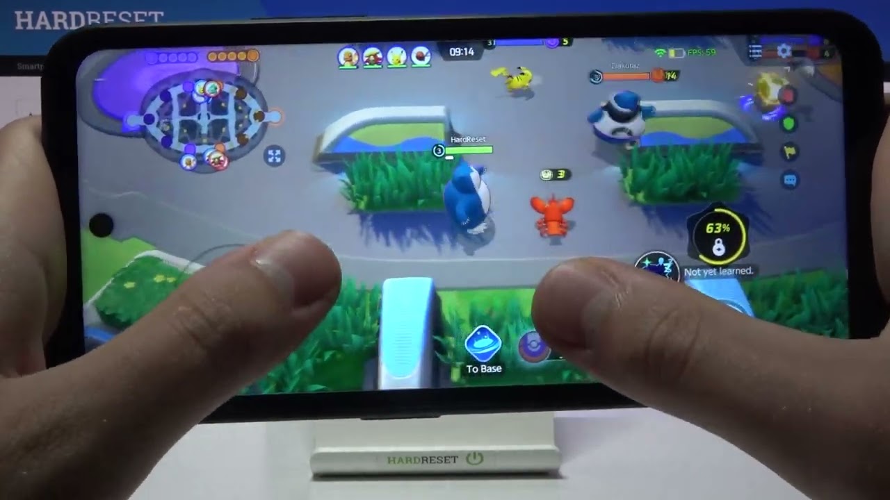 Как играть в Pokemon Unite на NOKIA XR 20 / Тест Pokemon Unite на NOKIA XR 20