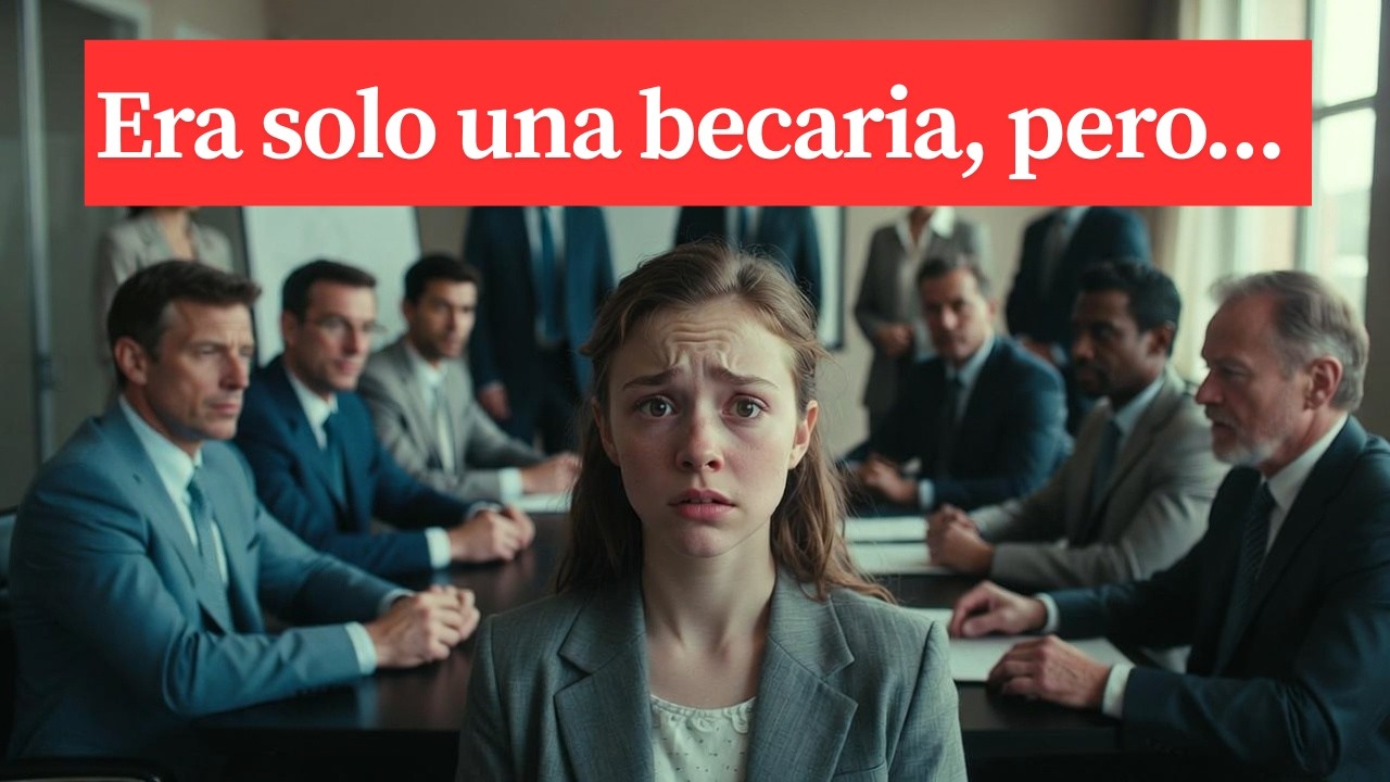 Era solo una becaria… hasta que salvó a la empresa y destapó una conspiración internacional