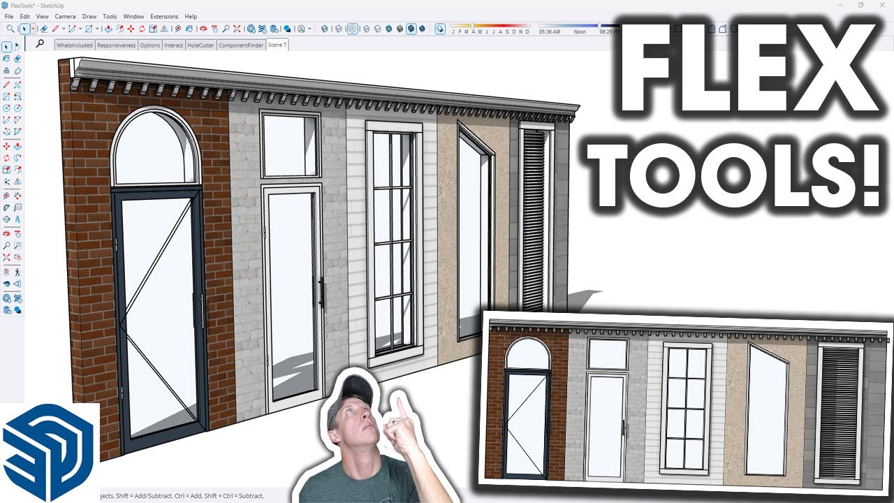 ВСЁ, что вам нужно знать о Flex Tools для SketchUp