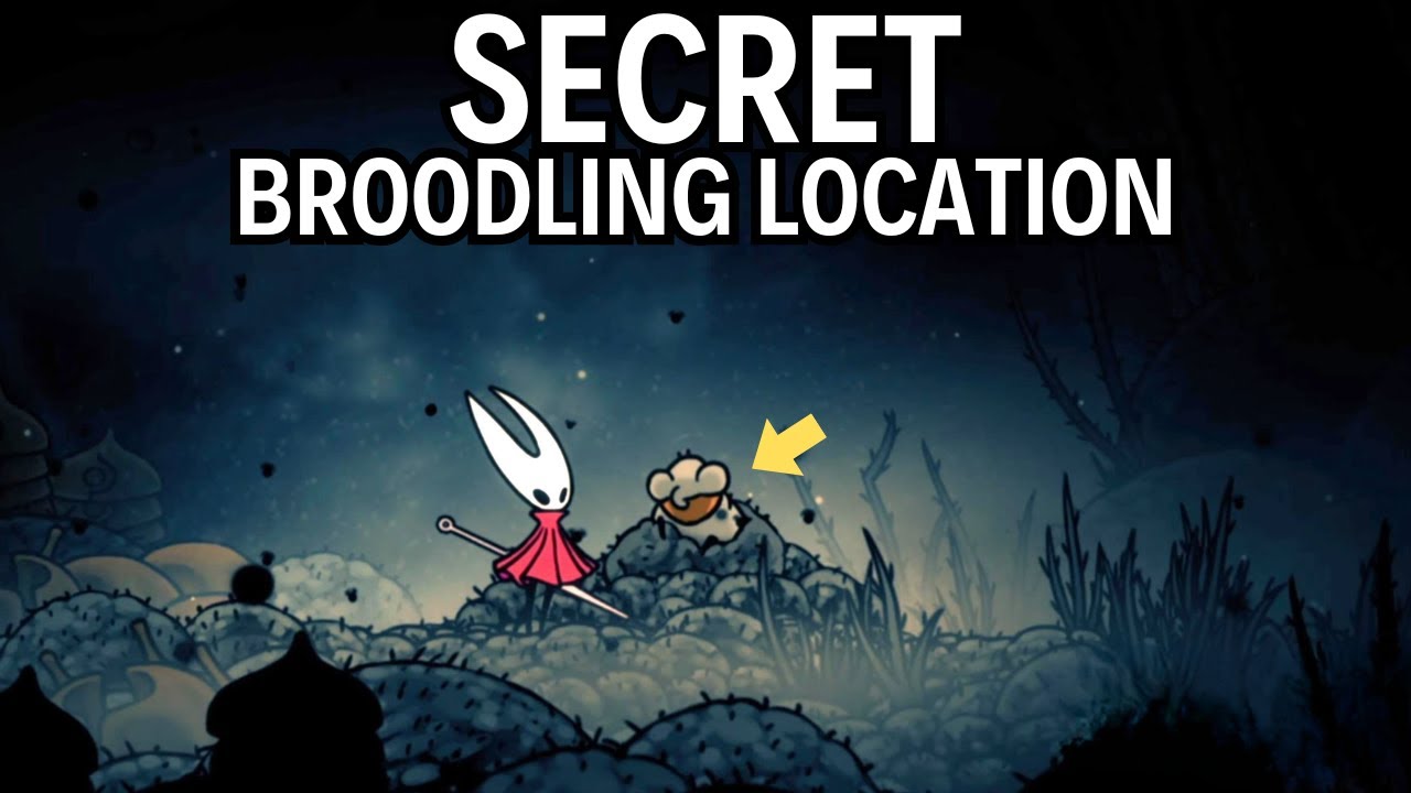 Hollow Knight Silksong - Broodling SECRET Location