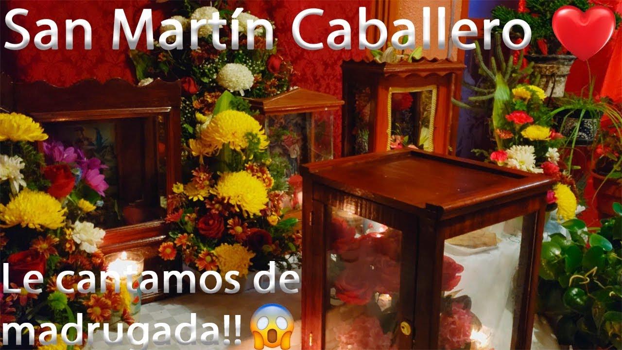 LE CANTAMOS A SAN MARTIN CABALLERO DE MADRUGADA EN EL PICACHO, GUANAJUATO