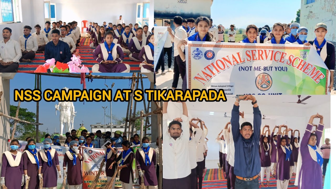 DAY 57(NSS CAMPAIGN AT ଟିକାରପଡ଼ା)
