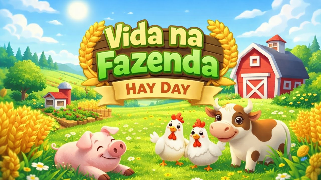 Vida na fazenda Hay Day/ gameplay 