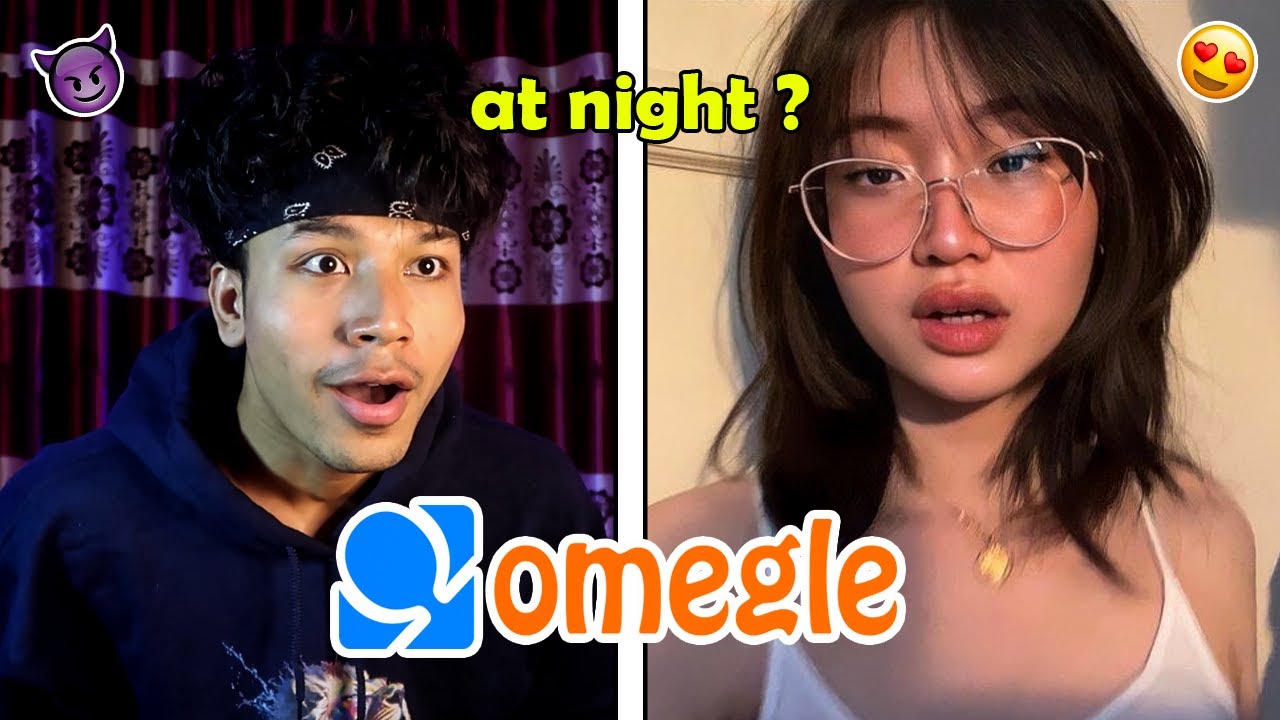 Когда ты идёшь на «OMEGLE» в 3:00 ночи очень поздно!! 😍