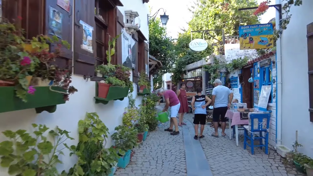Walking tour of Sığacık/Seferihisar, Izmir, Turkey, Summer 2021