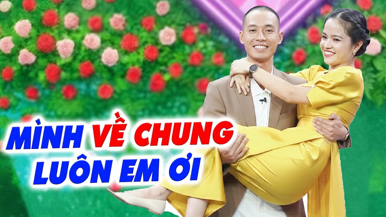 Cặp đôi ở sát nhà nhau BẤT NGỜ GẶP trên sân khấu vừa hẹn hò ÔM HÔN về chung - Hẹn Hò Quyền Linh