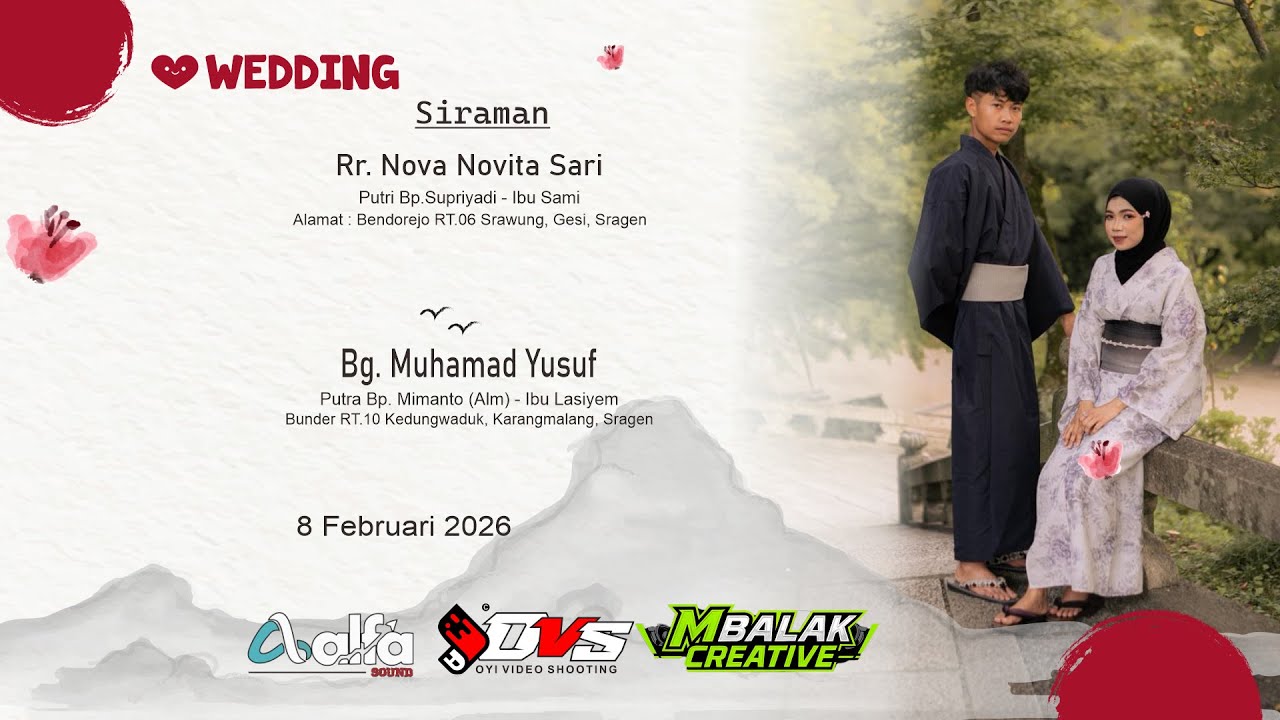 LIVE SIRAMAN NOVA & YUSUF - Bendorejo, 8 Februari 2026