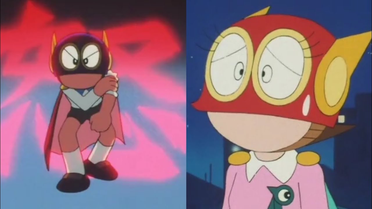 When Pako got Scared of Angry Perman! 😲😲😲 #Perman #Pako #パーマン