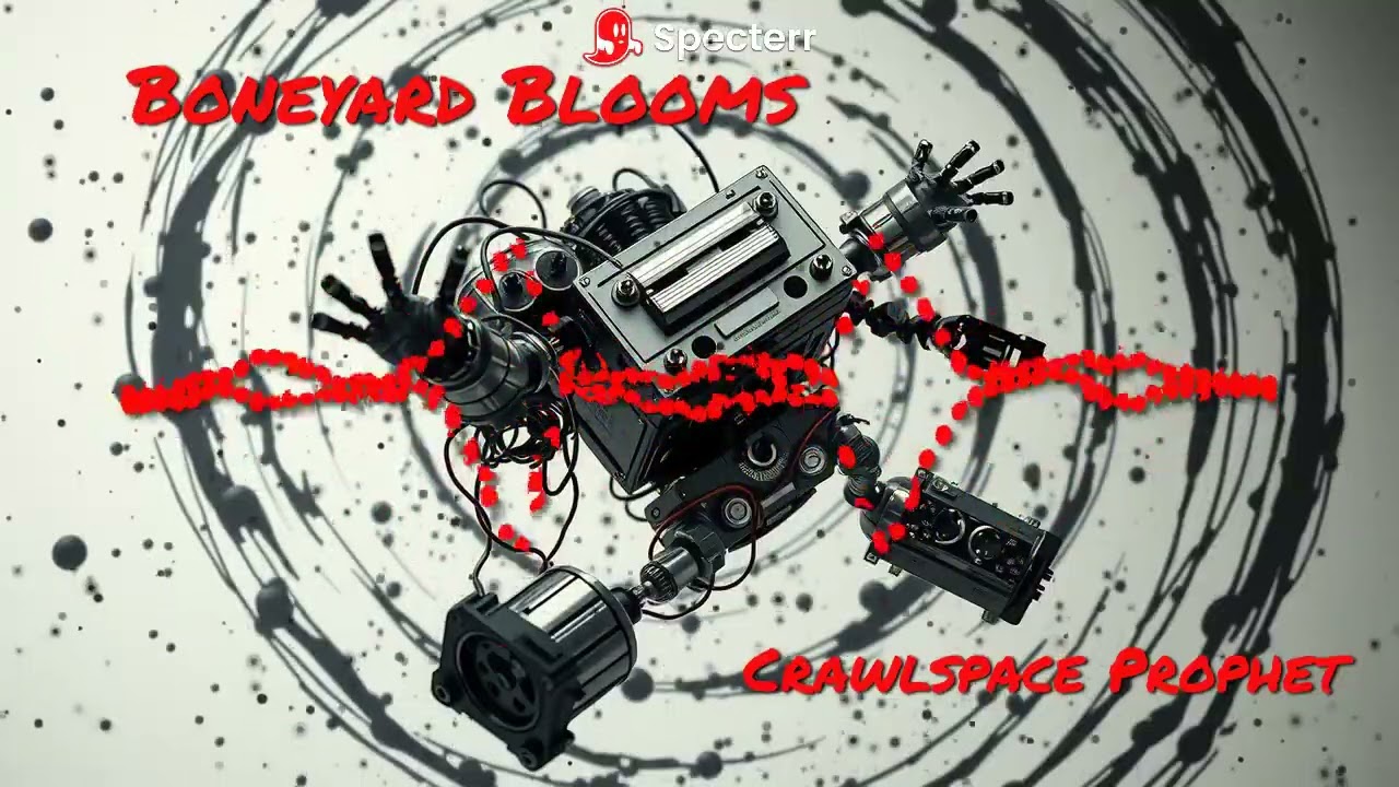 CRAWLSPACE PROPHET - Boneyard Blooms (Official Audio) | Aggressive Noise Rock & Grunge